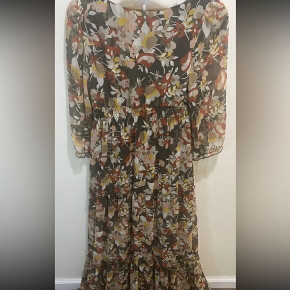 Candies Boho Maxi Pheasant Dress - Picture 7 of 8